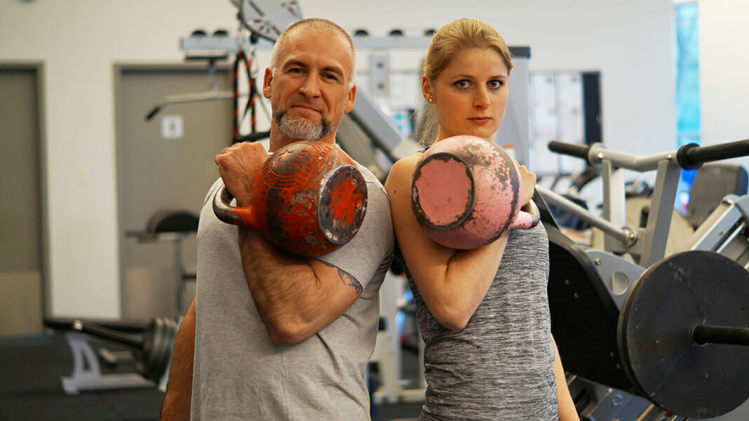 kettlebell training